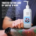 thumbnail image 5 of SOOTHE 'N WIPE Tattoo Aftercare Lotion – Hydrating Ink Care Moisturizer for Healing and Maintenance, Color Enhancement for New, Old Designs, Fragrance Free Smooth, Shiny, Long-Lasting Appearance, 5 of 8