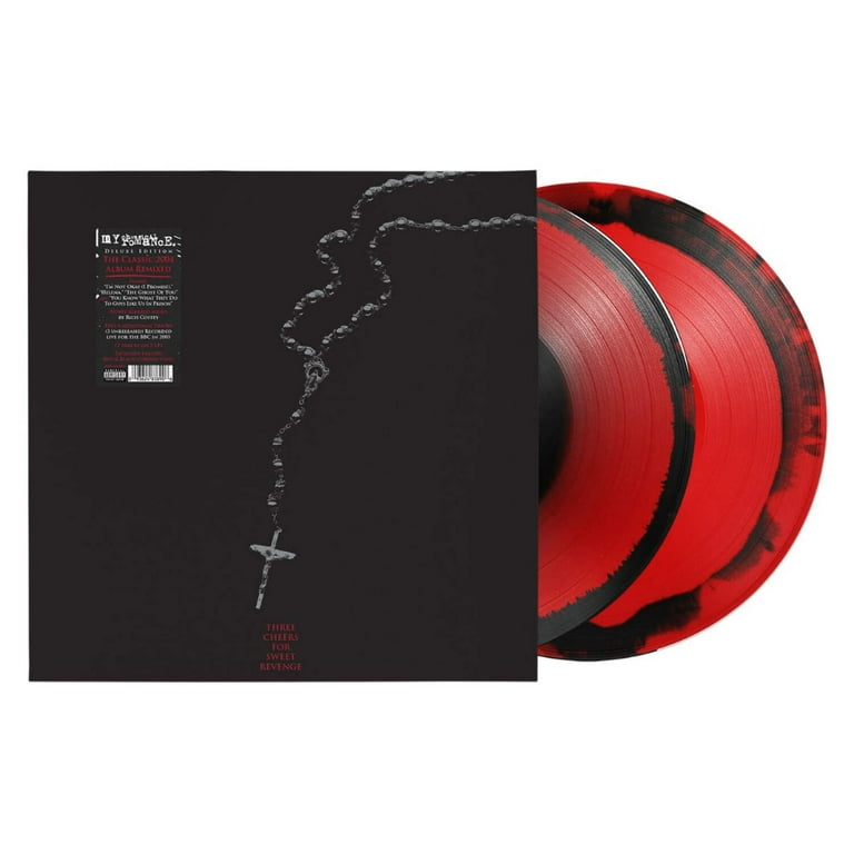 my chemical romance 限定版 レコード My Chemical Romance – Three Cheers For Sweet Revenge LP red