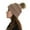 Khaki, variant on Dyfzdhu Women Solid Stitching Outdoor Plush Hats Crochet Knit Beanie Cap Peaked Beige