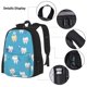 thumbnail image 3 of Fotbe Cute Healthy Teeth Set Escolar 3 en 1 para Niños - Mochila Duradera con Lonchera Aislante y Estuche para Lápices - Mochila Escolar para Niños y Niñas, 3 of 7
