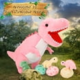 thumbnail image 5 of MorisMos 23.6" Stuffed Dinosaur Toy Mommy Dinosaur Plush with 3 Baby Stuffed Dinosaur Toys, 5 of 9