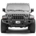 thumbnail image 4 of iPick Image for Jeep 3D Dark Gray Logo on Mirror Chrome Stainless Steel License Plate, Official Licensed, 4 of 5
