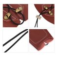 thumbnail image 4 of Accesorio de aparejos de protección de protector de brazo de tiro con arco ajustable duradero para tiro de caza(marrón), 4 of 10