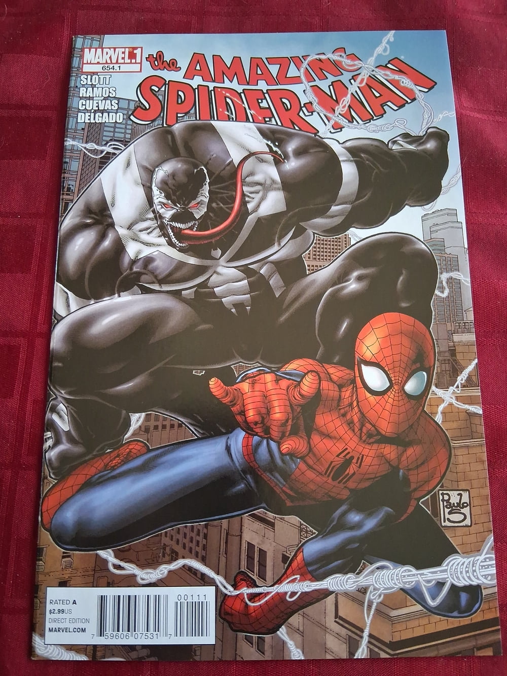 Cover of The Amazing Spider-Man #654