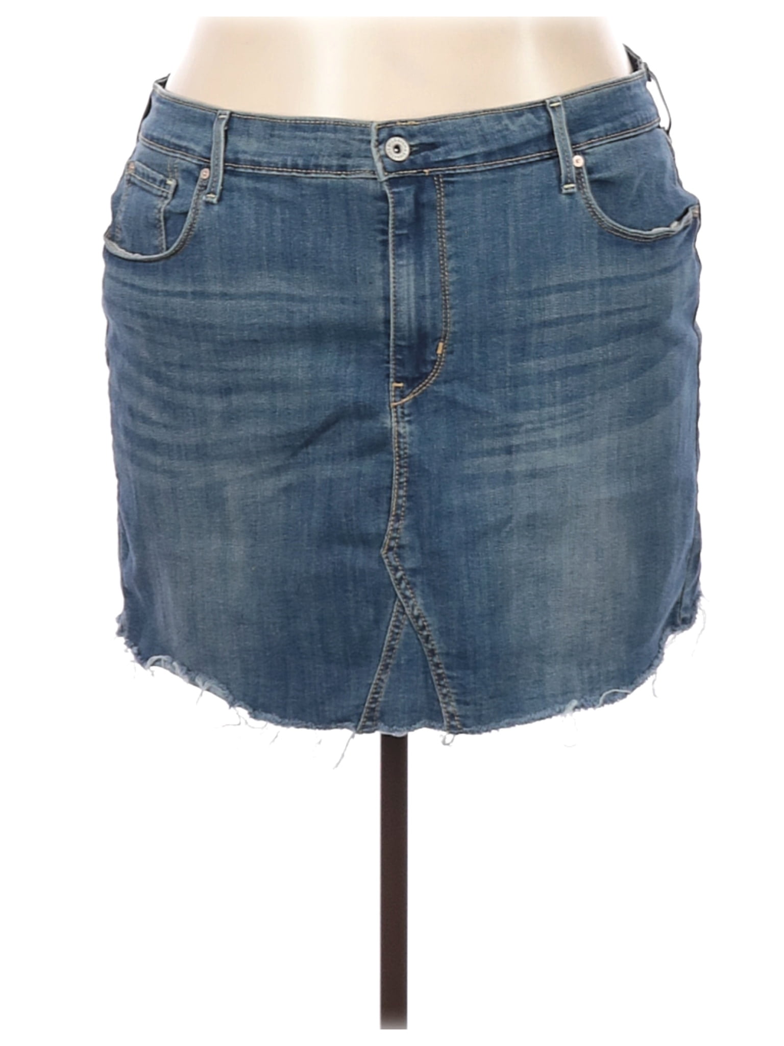 levi strauss denim skirts