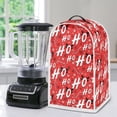 thumbnail image 5 of HELLHERO Candy Cane Snowflake Pattern Kitchen Blender Dust Covers 1pc Mixer Cover Polyester Elastic for Kitchen Use Stylish, 5 of 6