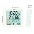 thumbnail image 2 of HUISZJ Multifunctional Hygrometer Indoor Thermometer Sensor Lcd Digital Magnetic ClockHome Decoration, 2 of 10