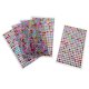 thumbnail image 5 of Kits de decoración para fiestas Matsuzay 5 pegatinas autoadhesivas de adorno con diamantes de imitación de cristal brillante 3 mm color mezclado, 5 of 6