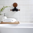 thumbnail image 2 of unbranded Soporte Ajustable Para Ducha Negro Con Instalación Sin Taladro Con Gancho Doble Para, 2 of 2