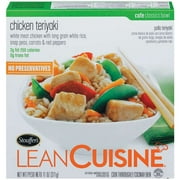 Stouffer's Lean Cuisine Cafe Classics Bowl: White Meat W/White Rice Peas Carrots & Red Peppers Chicken Teriyaki, 11 oz