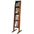 thumbnail image 3 of Wooden Mallet Slope? 8 Pocket Standing Literature Display, 3 of 3