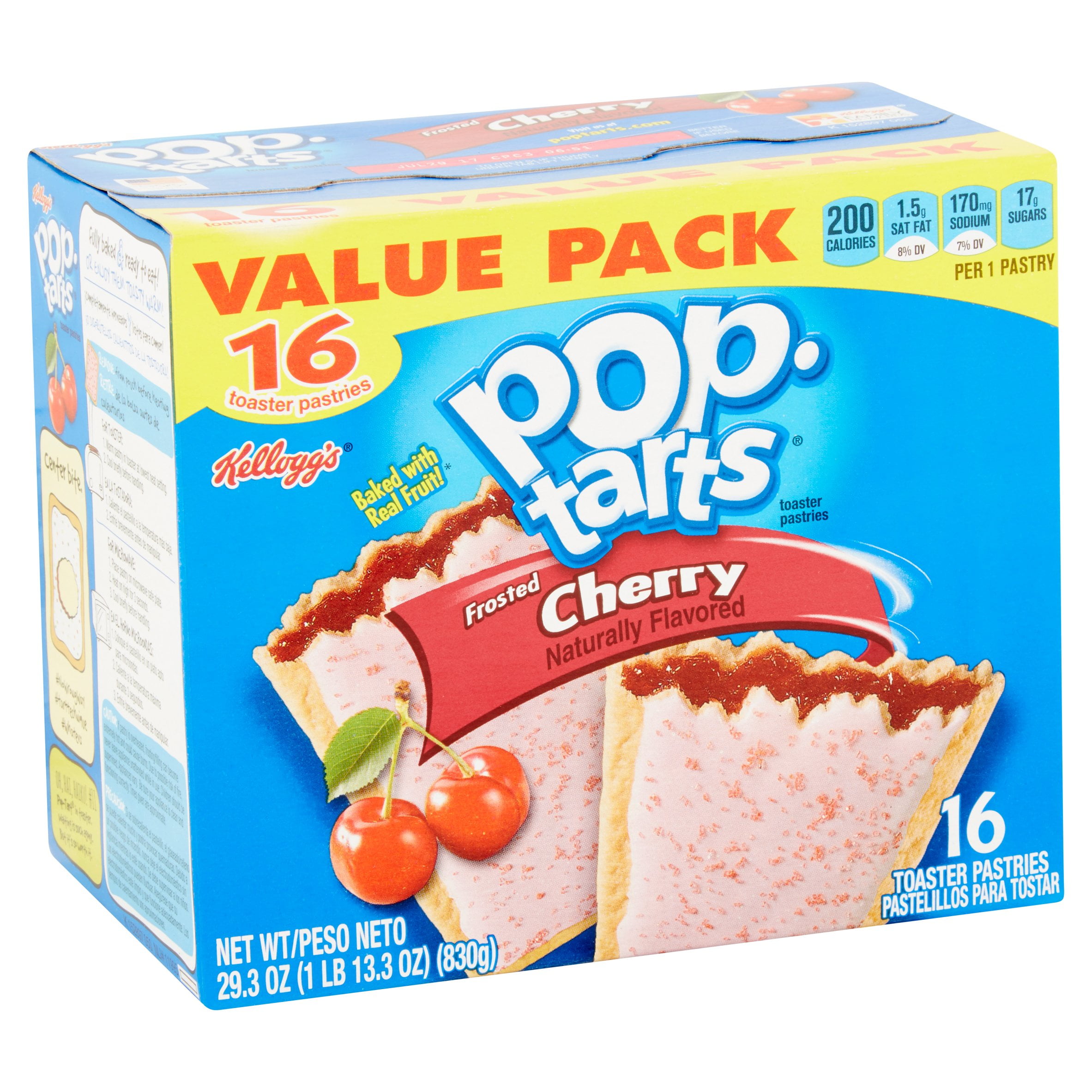 cherry pop tart nutrition facts