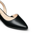 thumbnail image 3 of DREAM PAIRS Women's Pumps Slingback Kitten Low Block Heels Pointed Toe Wedding Party Dress Shoes for Women, 3 of 5