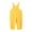 Yellow, variant on CYRBOKO Girls’Capri Jumpsuits, Lightweight Summer Relaxed Fit Casual Kids Rompers with Pocket Yellow Size 10-12 T