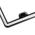 thumbnail image 4 of WeatherTech ClearFrame License Plate Frame, Red / Black, 4 of 4
