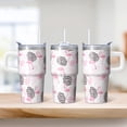 thumbnail image 2 of Flamingo Coffee Tumbler with Handle 20OZ Stainless Steel Insulated Mug Cup Leak Resistant Double Wall Vacuum Keeps Drinks Hot Cold Gifts for Women Girls on Birthday Christmas Summer, 2 of 6
