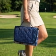 thumbnail image 4 of Yuyamidu Sea Turlte Golf Cart Seat Cover Soft Golf Cart Seat Blanket with 4 Pockets Boho Hibsicus Golf Cart Seat Towel for Club Car Travel Sports Golf Cart Accessories Decor, Blue, 4 of 8