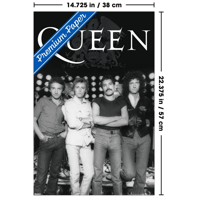 Queen - The Band Wall Poster, 14.725