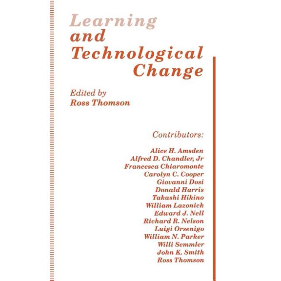Learning and Technological Change, (Paperback)