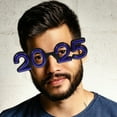 Freeency 5pcs 2025 Eyeglasses Plastic 2025 New Year Eve Party Glasses