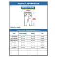 thumbnail image 4 of KIDSCOOL SPACE Baby Ripped Jean,Toddler Elastic Distressed Waist Denim Pants,3-4 Years, 4 of 7