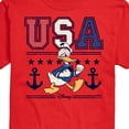 thumbnail image 3 of Disney - Americana - Usa Donald  - Adult Short Sleeve Graphic T-Shirt, 3 of 5