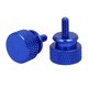 thumbnail image 2 of Tornillos de pulgar estriados de aleación de aluminio Uxcell M3x7mm para caja de computadora PC Azul oscuro (paquete de 10), 2 of 3