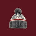 thumbnail image 2 of Santa hats Fair Isle Pattern Knitted Hat For Skiing Windproof Cozy Ear Festive Pullover Design For Outdoor Activities small santa hats, 2 of 3