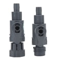 thumbnail image 3 of Fish Tank Water Control Connector, Aquarium Hose Tap Leakage Proof Double Valve  For Filter 3/8in, 3 of 8