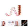 thumbnail image 4 of CIMAXIC christmas 1 Roll Pentagram Pattern Ribbon Christmas Tree New Year Decoration Ribbon,590.55"X0.98"X0.98", 4 of 5