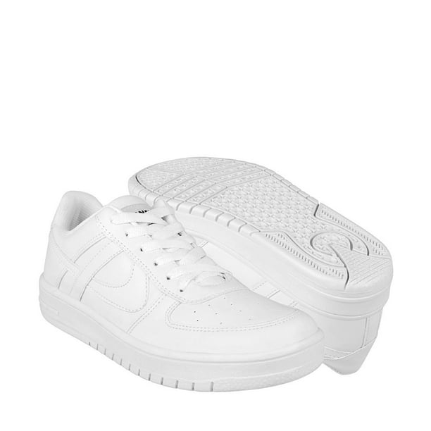 Tenis Panam TENIS CASUALES NIÑO STYLO 308010 SIMIPIEL BLANCO Tenis