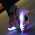 thumbnail image 6 of Sijiali Fashion Colorful LED Light Shoes Kids Adult Ultra-light Roller Heelys Skates, 6 of 10
