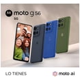 thumbnail image 4 of Motorola Moto G56 5G 8GB RAM 256GB ROM Patone black oyster (azul marino), 4 of 4