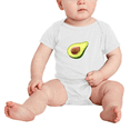 thumbnail image 2 of Avocado Fruit Funny Baby Romper Boy Girl Unisex, 2 of 5