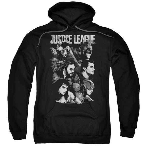 Justice League Movie - Pushing Forward - Pull-Over Hoodie - X-Large