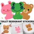 thumbnail image 2 of Adhesivo desodorante de dibujos animados para baño, adhesivo decorativo de dibujos animados, respetuoso con el medio ambiente, grueso, no tejido, desodorizante, 2 of 4