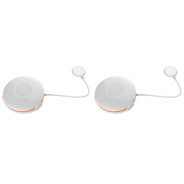 DQrwqpou Sensor Fugas Zigbee Alarma Zigbee Sensor Sin Baterías para Apple HomeKit 2 Uds.