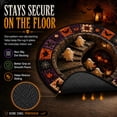 thumbnail image 5 of 3D Halloween Rugs Optical Illusion Rug Halloween Ghost Quilted Round Rug 3D Illusion Modern Home Decor(Abyss Ghost), 5 of 6