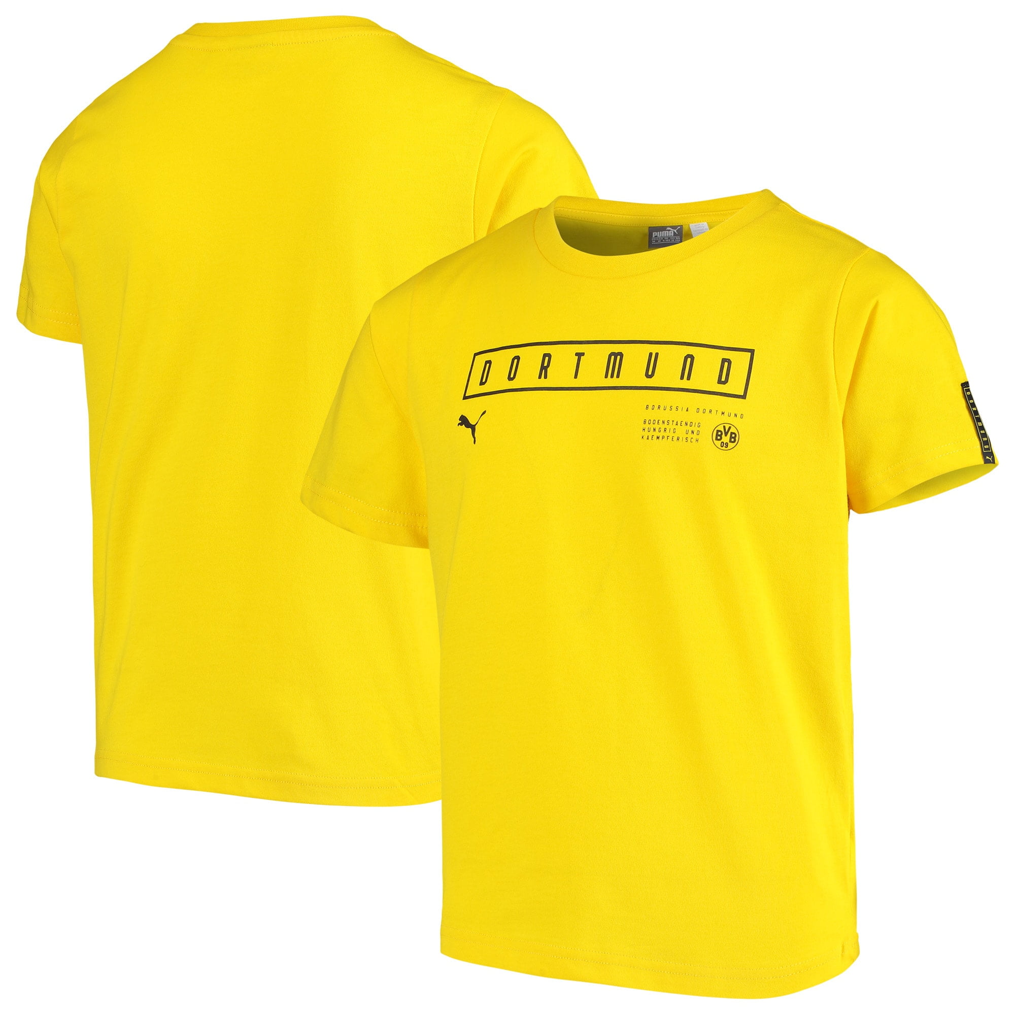 puma yellow shirt