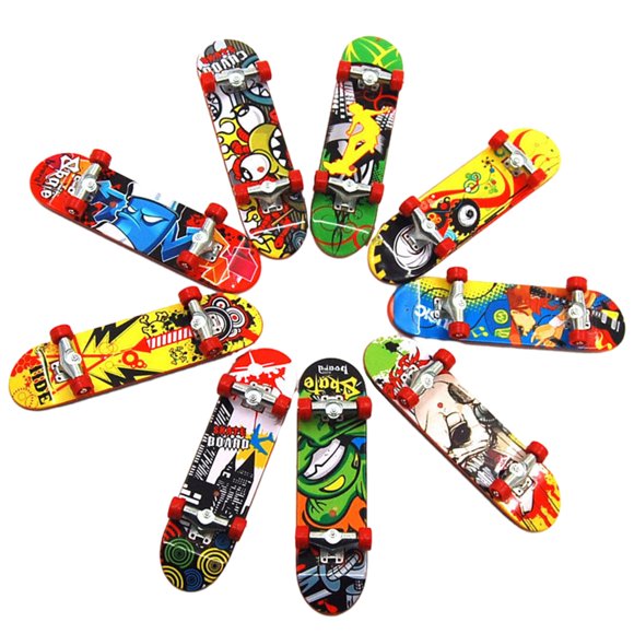 Amazing Stunts, Finger Coordination Playing - Mini Skateboards for Kids, Gifts for Kids Children, Enhance Motor Skills & Creativity