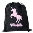thumbnail image 1 of Unicorn Drawstring Bag Mini Unicorn Gift Bags for Birthdays Make up & Decorations, 1 of 2