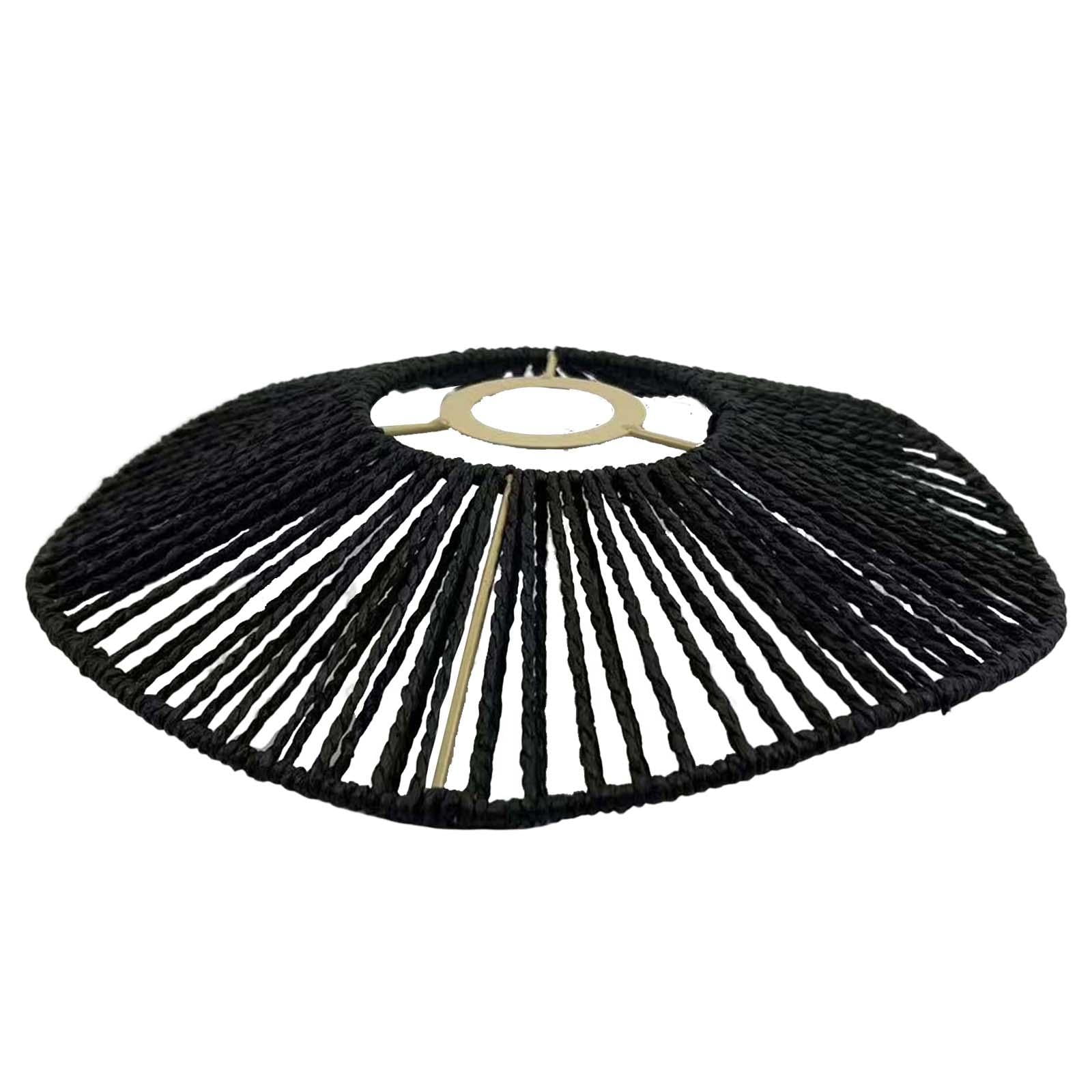 Handwoven Rope Lampshade Pendant Lamp Shades for Home Kitchen Island