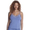 thumbnail image 3 of REVEAL Slate Blue Flat Lace Modal V-Neck Camisole, US 3X-Large, NWOT, 3 of 4