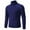 Navy, variant on HAiming Mens Ribbed Slim Knitted Sweater Solid Color Long Sleeve Turtleneck Plus Size Casual Pullover Tops Blouse