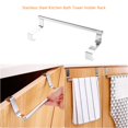 thumbnail image 2 of Wdftyju Acero inoxidable cocina baño toallero estante puerta almacenamiento bufanda suspensión Wdftyju 2nq8cv0dx4at6md0, 2 of 9