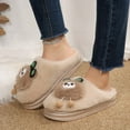 thumbnail image 2 of Gaexia Womens Slippers Size 10,Cute Slippers for and Warm Home Shoes for Fall and Winter,Outdoor Slippers, 2 of 7