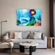 thumbnail image 5 of Póster de lienzo con pintura al óleo de puente de parque, decoración de dormitorio, paisaje deportivo, decoración de oficina, regalo, estilo marco, 20 x 30 cm, 5 of 8