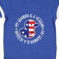 thumbnail image 4 of Inktastic My Grandpa is a Veteran Military Family Boys or Girls Baby Bodysuit, 4 of 5