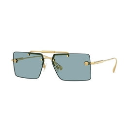 Miu Miu 0MU 55RS 7OE6X1 Antique Gold Irregular Sunglasses