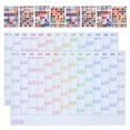 thumbnail image 7 of LOLIPPYY 2-Pack 2026 Yearly Wall Calendar - Large Minimalist English Writable Planner Chart - Monthly Schedule Organizer for Home, Office, Classroom, 7 of 7